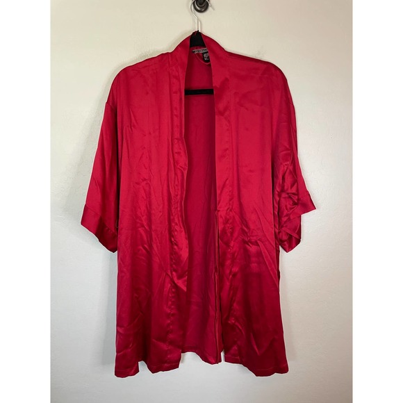 Victoria's Secret Other - Victoria's Secret | Crimson Red Mini Wrap Robe Size XS/s